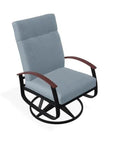Belle Isle Cushion Supreme Height Swivel Rocker MGP Arm - LOOMLAN - Telescope - Outdoor Accent Chairs