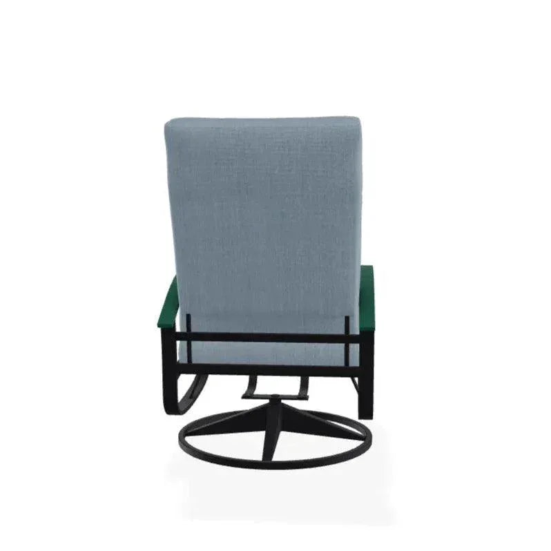Belle Isle Cushion Supreme Height Swivel Rocker MGP Arm - LOOMLAN - Telescope - Outdoor Accent Chairs