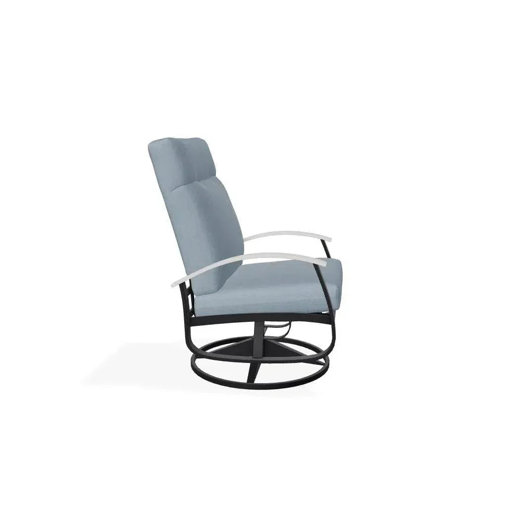 Belle Isle Cushion Supreme Height Swivel Rocker MGP Arm - LOOMLAN - Telescope - Outdoor Accent Chairs