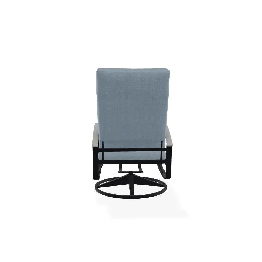 Belle Isle Cushion Supreme Height Swivel Rocker MGP Arm - LOOMLAN - Telescope - Outdoor Accent Chairs