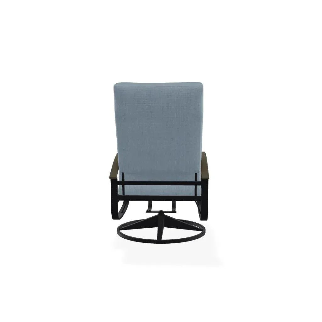 Belle Isle Cushion Supreme Height Swivel Rocker MGP Arm - LOOMLAN - Telescope - Outdoor Accent Chairs