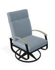 Belle Isle Cushion Supreme Height Swivel Rocker MGP Arm - LOOMLAN - Telescope - Outdoor Accent Chairs