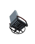 Belle Isle Cushion Supreme Height Swivel Rocker MGP Arm - LOOMLAN - Telescope - Outdoor Accent Chairs