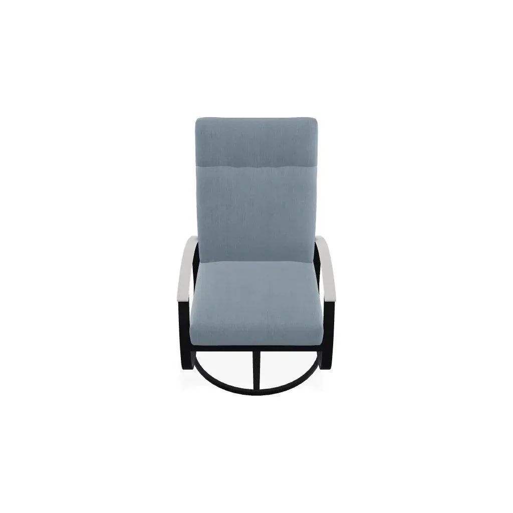 Belle Isle Cushion Supreme Height Swivel Rocker MGP Arm - LOOMLAN - Telescope - Outdoor Accent Chairs