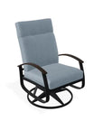 Belle Isle Cushion Supreme Height Swivel Rocker MGP Arm - LOOMLAN - Telescope - Outdoor Accent Chairs