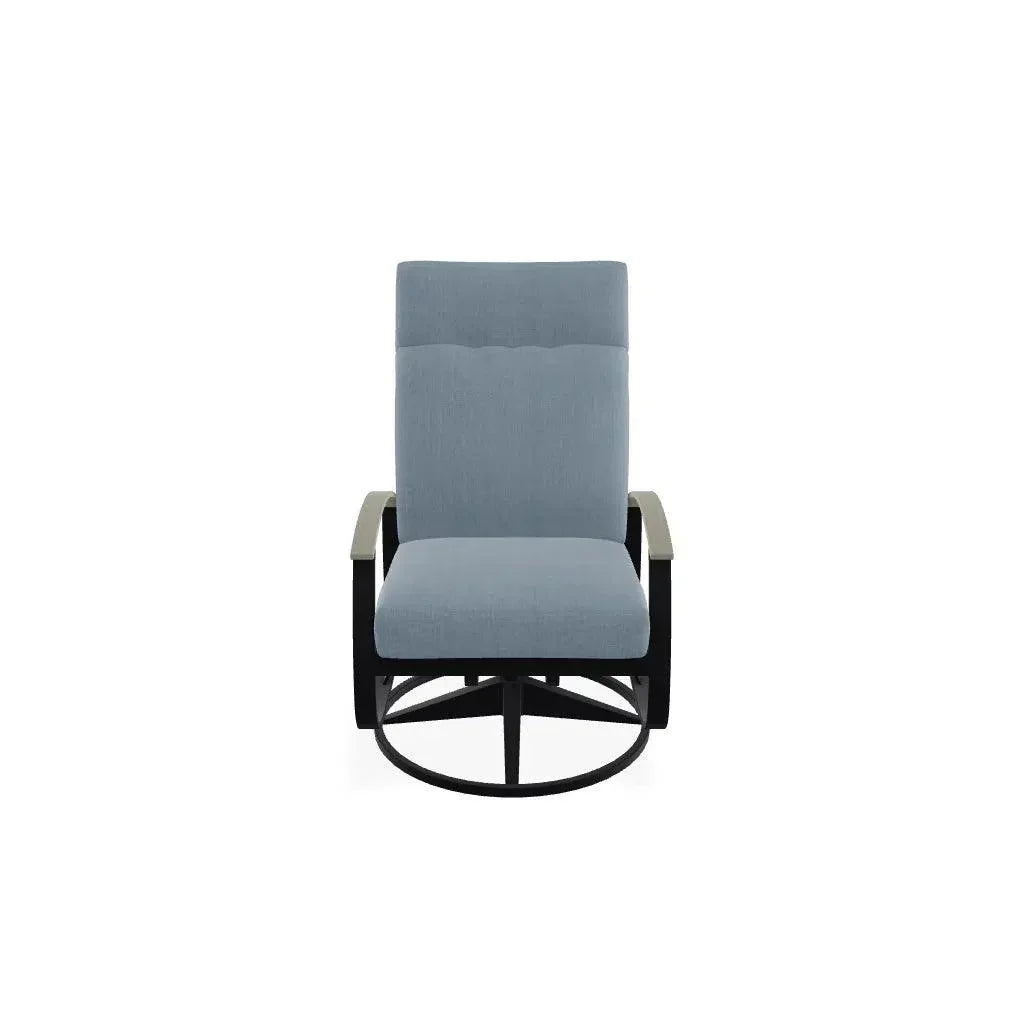 Belle Isle Cushion Supreme Height Swivel Rocker MGP Arm - LOOMLAN - Telescope - Outdoor Accent Chairs