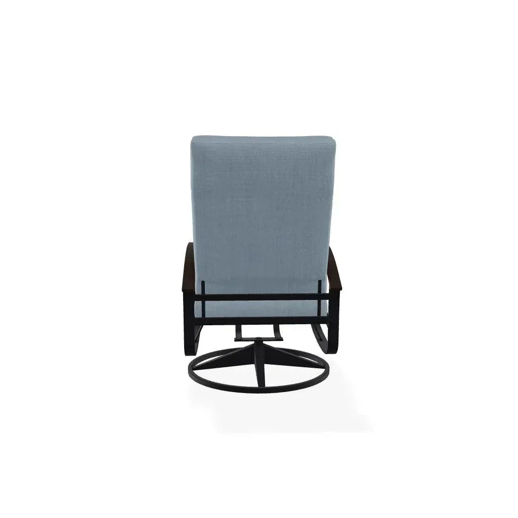 Belle Isle Cushion Supreme Height Swivel Rocker MGP Arm - LOOMLAN - Telescope - Outdoor Accent Chairs