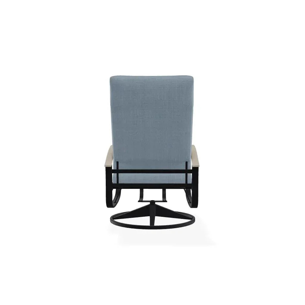 Belle Isle Cushion Supreme Height Swivel Rocker MGP Arm - LOOMLAN - Telescope - Outdoor Accent Chairs