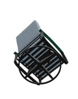 Belle Isle Cushion Supreme Height Swivel Rocker MGP Arm - LOOMLAN - Telescope - Outdoor Accent Chairs
