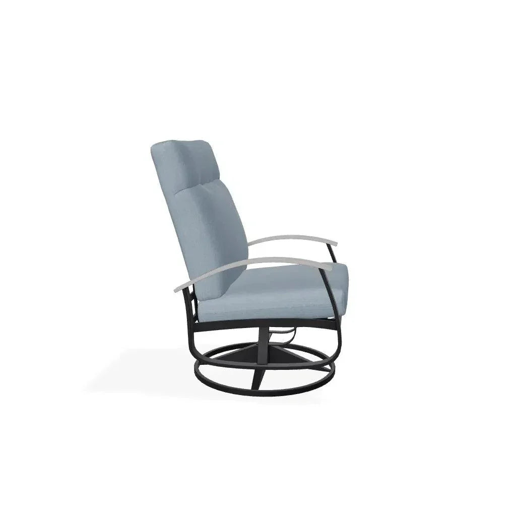 Belle Isle Cushion Supreme Height Swivel Rocker MGP Arm - LOOMLAN - Telescope - Outdoor Accent Chairs