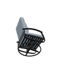 Belle Isle Cushion Supreme Height Swivel Rocker MGP Arm - LOOMLAN - Telescope - Outdoor Accent Chairs