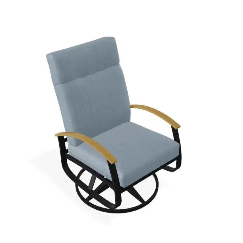 Belle Isle Cushion Supreme Swivel Rocker Arm - LOOMLAN - Telescope - Outdoor Accent Chairs