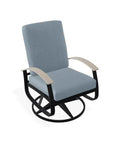 Belle Isle Cushion Swivel Rocker MGP Arms - LOOMLAN - Telescope - Outdoor Accent Chairs