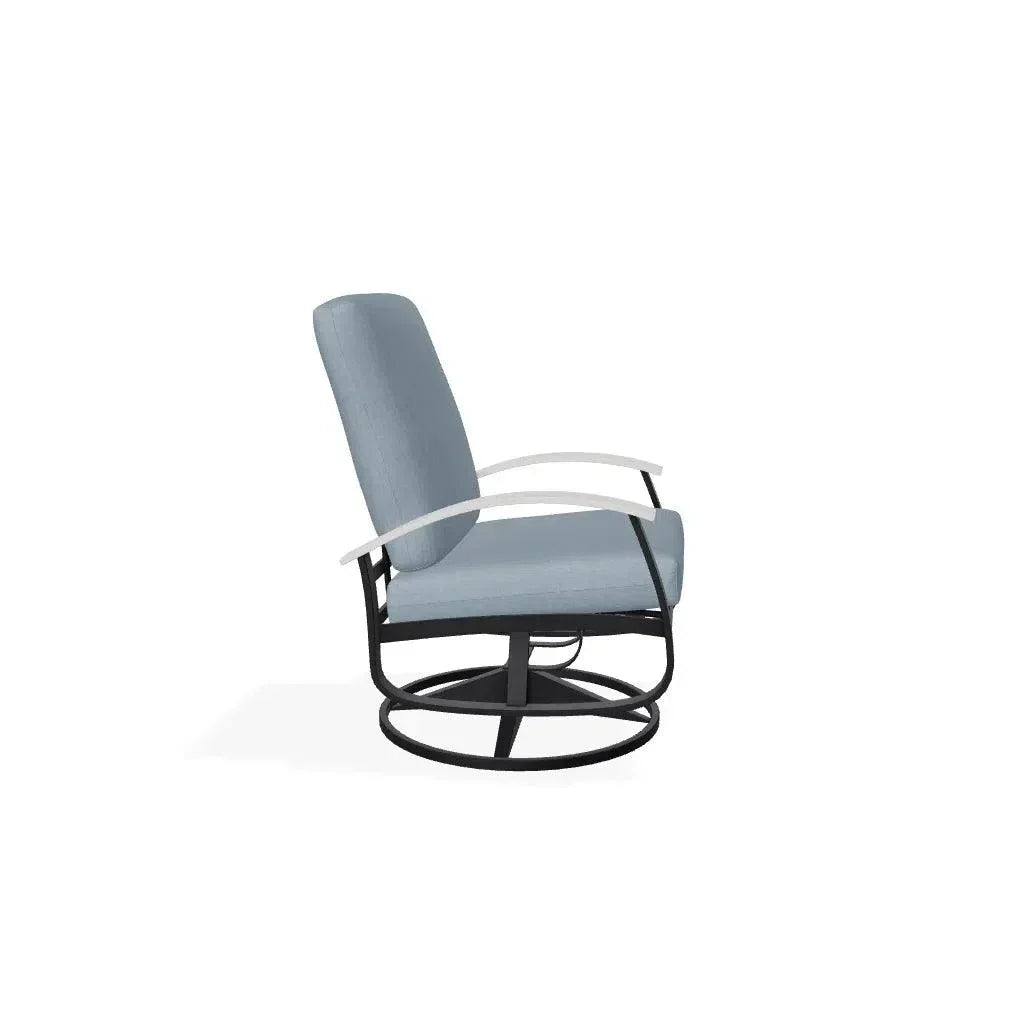 Belle Isle Cushion Swivel Rocker MGP Arms - LOOMLAN - Telescope - Outdoor Accent Chairs