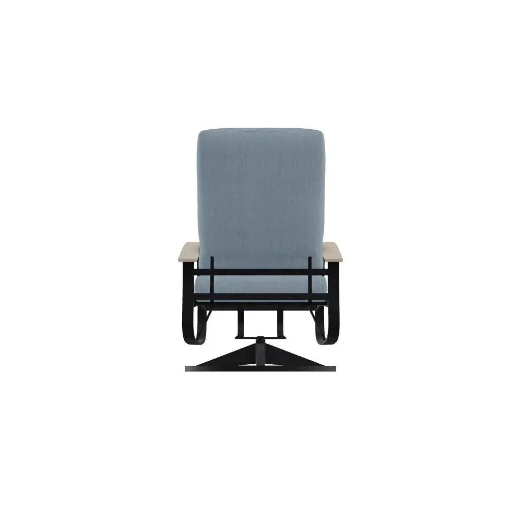 Belle Isle Cushion Swivel Rocker MGP Arms - LOOMLAN - Telescope - Outdoor Accent Chairs