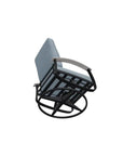 Belle Isle Cushion Swivel Rocker MGP Arms - LOOMLAN - Telescope - Outdoor Accent Chairs