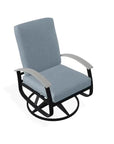 Belle Isle Cushion Swivel Rocker MGP Arms - LOOMLAN - Telescope - Outdoor Accent Chairs