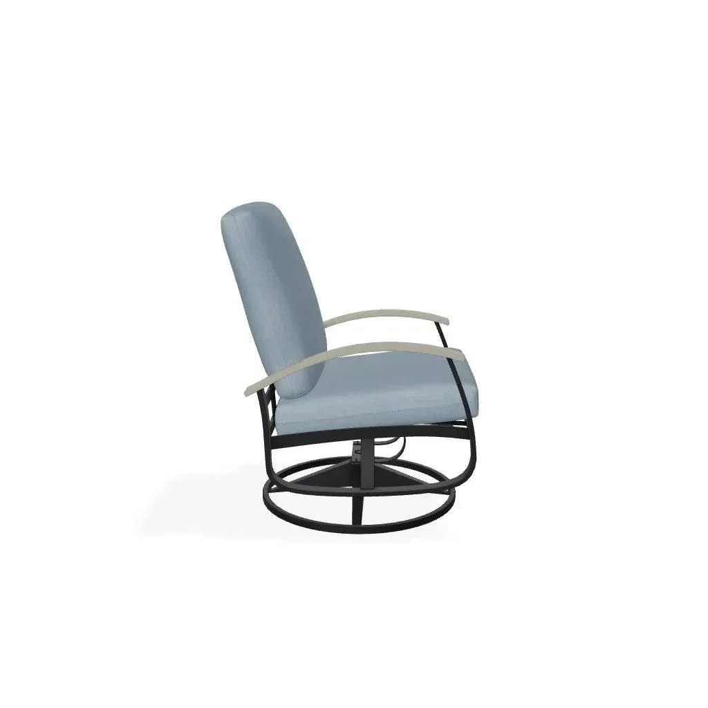 Belle Isle Cushion Swivel Rocker MGP Arms - LOOMLAN - Telescope - Outdoor Accent Chairs