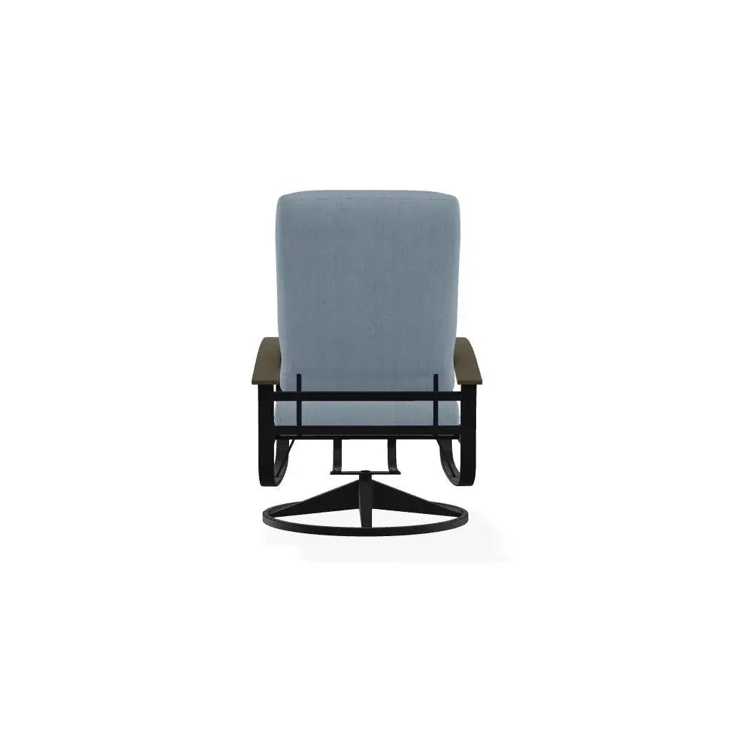 Belle Isle Cushion Swivel Rocker MGP Arms - LOOMLAN - Telescope - Outdoor Accent Chairs
