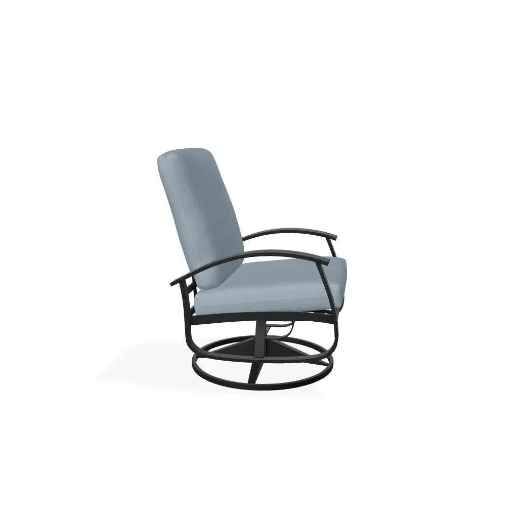 Belle Isle Cushion Swivel Rocker MGP Arms - LOOMLAN - Telescope - Outdoor Accent Chairs