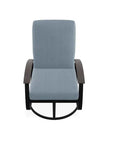 Belle Isle Cushion Swivel Rocker Polymer Arms - LOOMLAN - Telescope - Outdoor Accent Chairs