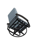 Belle Isle Cushion Swivel Rocker Polymer Arms - LOOMLAN - Telescope - Outdoor Accent Chairs