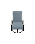 Belle Isle Cushion Swivel Rocker Polymer Arms - LOOMLAN - Telescope - Outdoor Accent Chairs