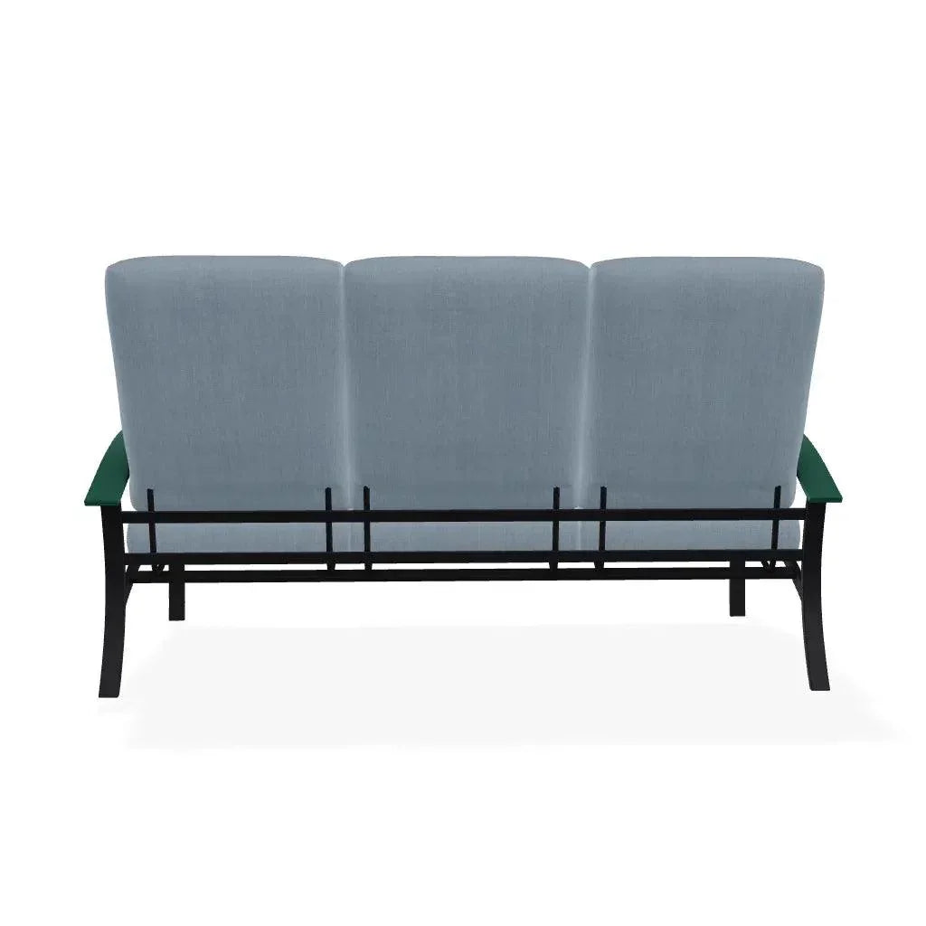 Telescope Belle Isle Cushion Three Seater Curved Arm Sofa