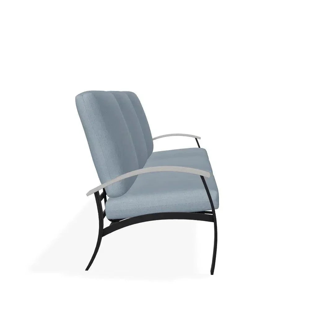 Telescope Belle Isle Cushion Three Seater Curved Arm Sofa