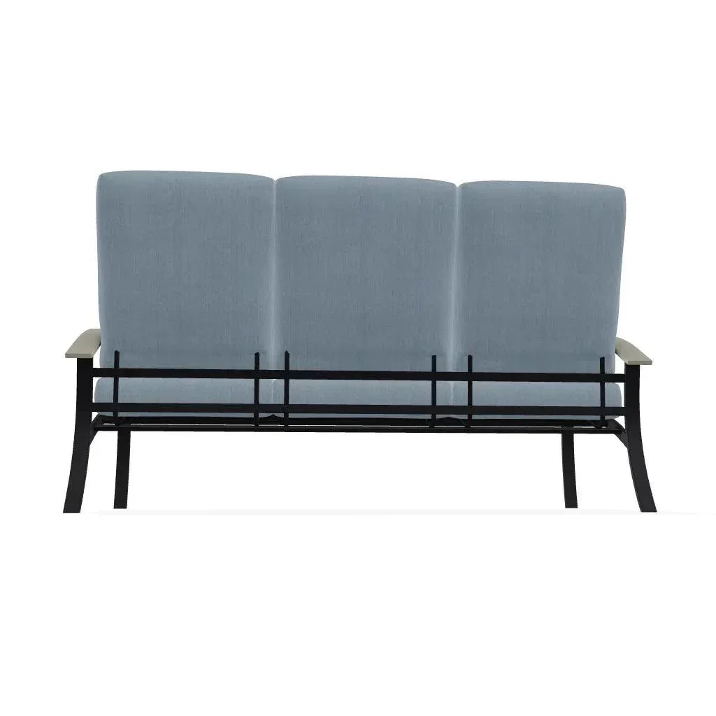 Telescope Belle Isle Cushion Three Seater Curved Arm Sofa