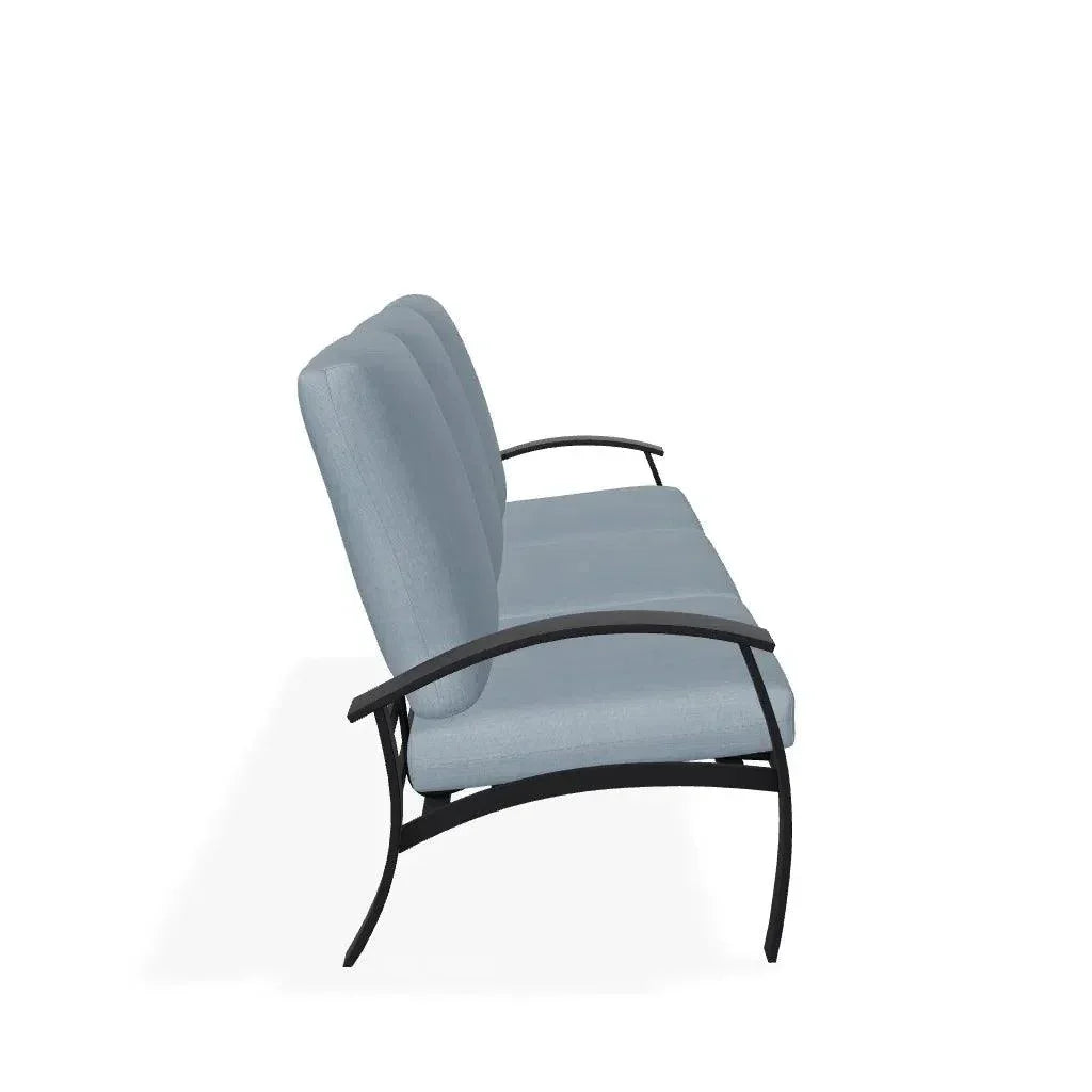Telescope Belle Isle Cushion Three Seater Curved Arm Sofa