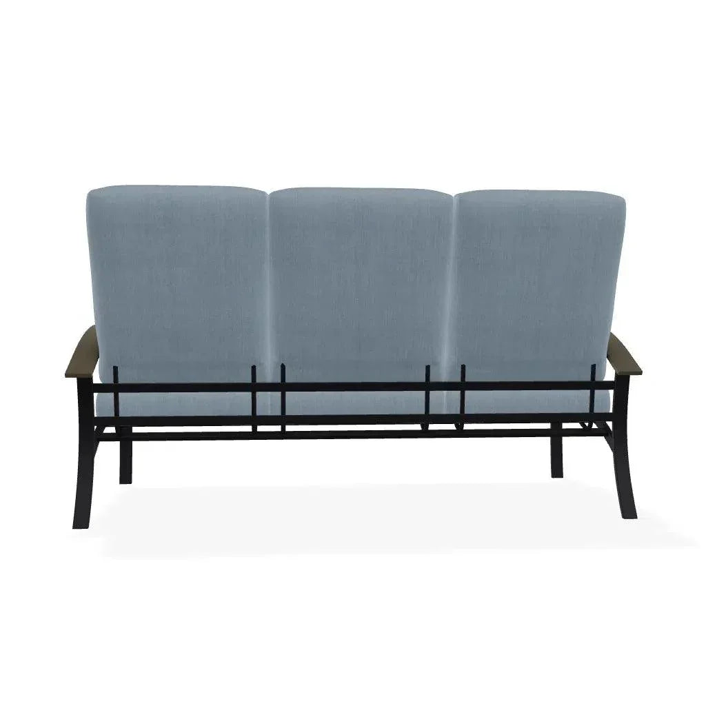 Telescope Belle Isle Cushion Three Seater Curved Arm Sofa