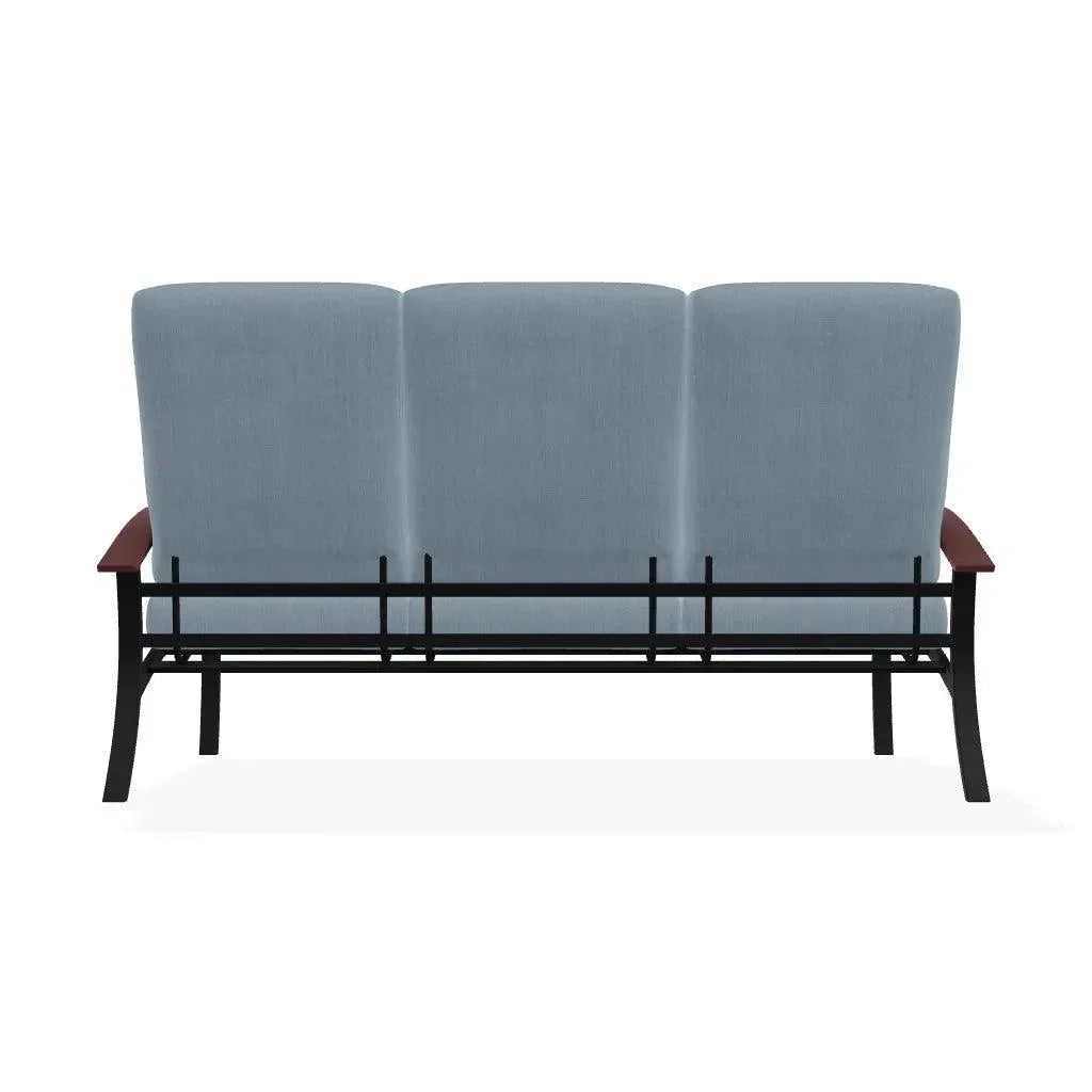 Telescope Belle Isle Cushion Three Seater Curved Arm Sofa