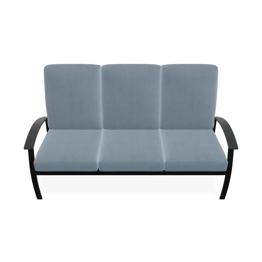 Telescope Belle Isle Cushion Three Seater Curved Arm Sofa