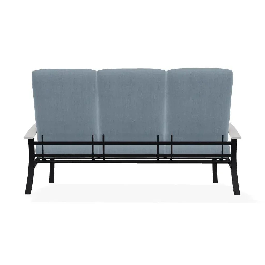 Telescope Belle Isle Cushion Three Seater Curved Arm Sofa