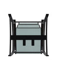 Belle Isle Hidden Motion MGP Armed Chat Chair - LOOMLAN - Telescope - Outdoor Accent Chairs