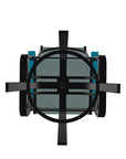 Belle Isle Hidden Motion Polymer Armed Chat Chair - LOOMLAN - Telescope - Outdoor Accent Chairs