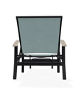 Belle Isle MGP Sling Four Position Lay - Flat Arms Chaise - LOOMLAN - Telescope - Outdoor Chaises