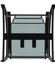 Belle Isle Multi - Position Polymer Armed Dining Chair - LOOMLAN - Telescope - Outdoor Dining Chairs
