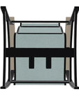 Belle Isle Multi - Position Polymer Armed Dining Chair - LOOMLAN - Telescope - Outdoor Dining Chairs