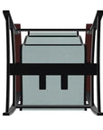 Belle Isle Multi - Position Polymer Armed Dining Chair - LOOMLAN - Telescope - Outdoor Dining Chairs