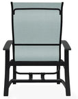Belle Isle Multi - Position Polymer Armed Dining Chair - LOOMLAN - Telescope - Outdoor Dining Chairs