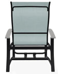 Belle Isle Multi - Position Polymer Armed Dining Chair - LOOMLAN - Telescope - Outdoor Dining Chairs