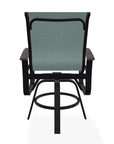 Telescope Belle Isle Sling Balcony Height Swivel Arm Chair