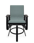 Telescope Belle Isle Sling Balcony Height Swivel Arm Chair