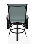Telescope Belle Isle Sling Balcony Height Swivel Arm Chair