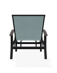 Belle Isle Sling Lay - Flat Polymer Arms Chaise - LOOMLAN - Telescope - Outdoor Chaises