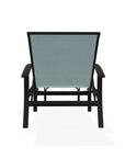 Belle Isle Sling Lay - Flat Polymer Arms Chaise - LOOMLAN - Telescope - Outdoor Chaises
