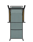 Belle Isle Sling Lay - Flat Polymer Arms Chaise - LOOMLAN - Telescope - Outdoor Chaises