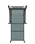 Belle Isle Sling Lay - Flat Polymer Arms Chaise - LOOMLAN - Telescope - Outdoor Chaises